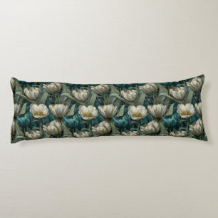 Coussins Longs Tulip Nature Maison de plage Décor Cottagecore Mat