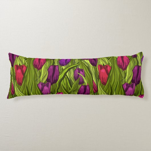 Coussins Longs Tulipes (Devant)