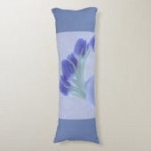 Coussins Longs Tulipes bleues encore vie (Devant (Vertical))