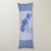 Coussins Longs Tulipes bleues encore vie (Dos (Vertical))