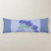 Coussins Longs Tulipes bleues encore vie (Devant)