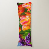 Coussins Longs Tulipes Enchanter orange (Devant (Vertical))