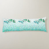 Coussins Longs Turquoise (Dos)