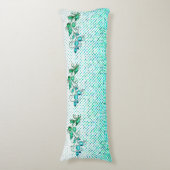 Coussins Longs Turquoise (Devant (Vertical))