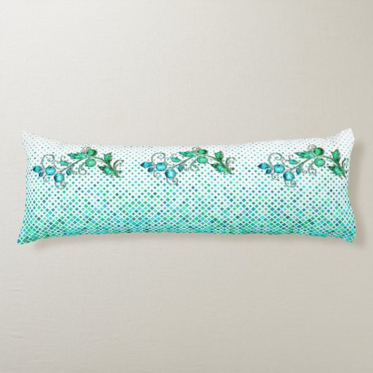 Coussins Longs Turquoise (Devant)
