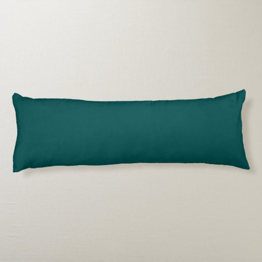 Coussins Longs Turquoise foncé (couleur solide) (Dos)