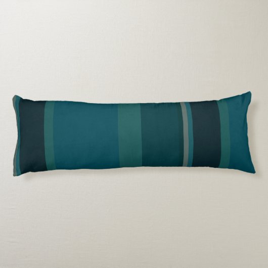 Coussins Longs Turquoises bandes (Dos)