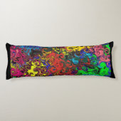 Coussins Longs Twirlers colorés Abstraits / (Dos)