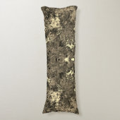 Coussins Longs Twirlers colorés Abstraits / Miroir / Sepia / (Devant (Vertical))