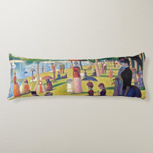 Coussins Longs Un dimanche après-midi sur la La grand Jatte par (Devant)