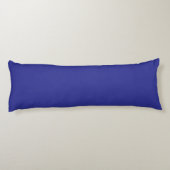 Coussins Longs un mur bleu avec une horloge (Dos)