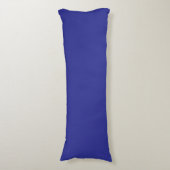 Coussins Longs un mur bleu avec une horloge (Devant (Vertical))