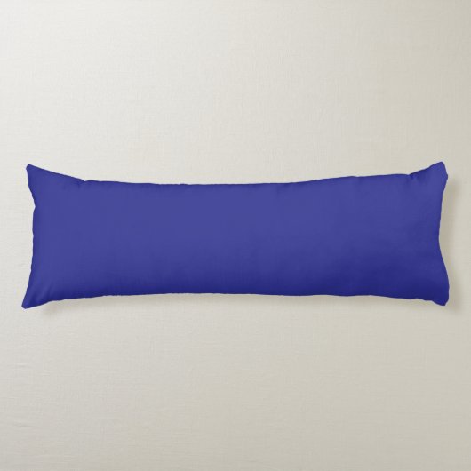 Coussins Longs un mur bleu avec une horloge (Devant)