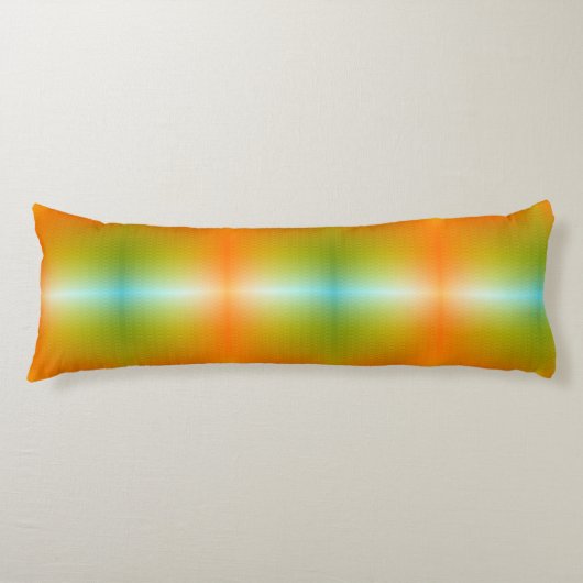 Coussins Longs Un oreiller rectangulaire présentant un dégradé vi (Devant)