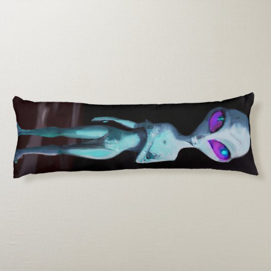 Coussins Longs Une amie alien (Dos)