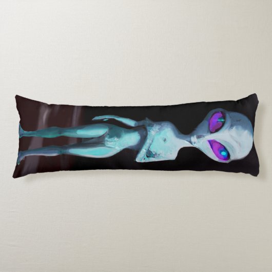 Coussins Longs Une amie alien (Devant)