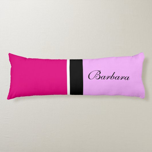 Coussins Longs Uniquement Arrière - plan couleur - rose clair + v (Devant)