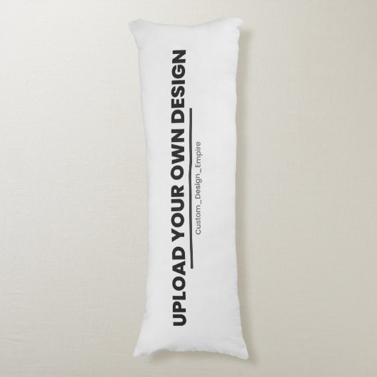 Coussins Longs Upload Your Own Design Here | Custom Template (Devant (Vertical))