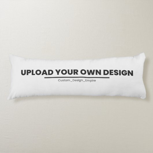 Coussins Longs Upload Your Own Design Here | Custom Template (Devant)