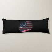 Coussins Longs USA flag (Dos)