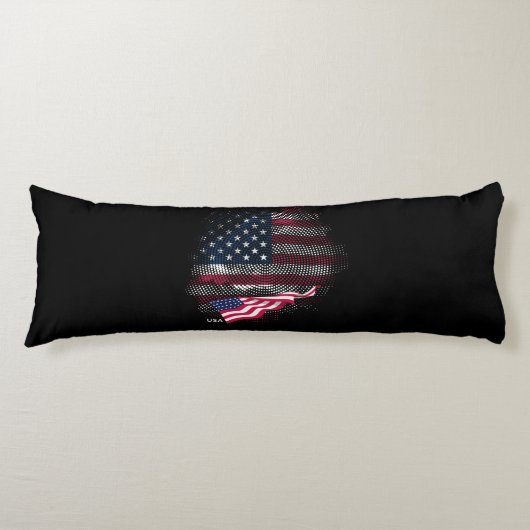 Coussins Longs USA flag (Devant)