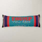 Coussins Longs USA Trump Vous Êtes Embauché ! Impression d'art de (Devant)