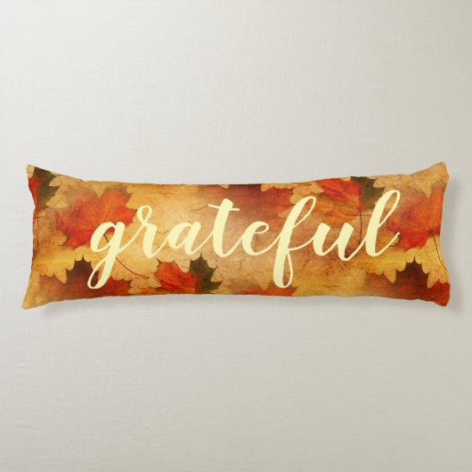 Coussins Longs Vacances Thanksgiving Automne (Devant)