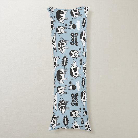 Coussins Longs Vache et lait (Devant (Vertical))