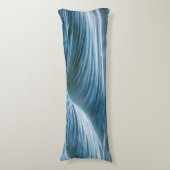 Coussins Longs Vagues de calme marin 46 (Devant (Vertical))
