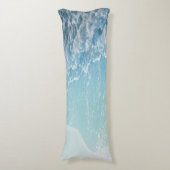 Coussins Longs Vagues de rêve bleu turquoise doux #2 #eau #décora (Devant (Vertical))