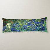 Coussins Longs Van Gogh Art Irises (Dos)