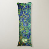Coussins Longs Van Gogh Art Irises (Devant (Vertical))