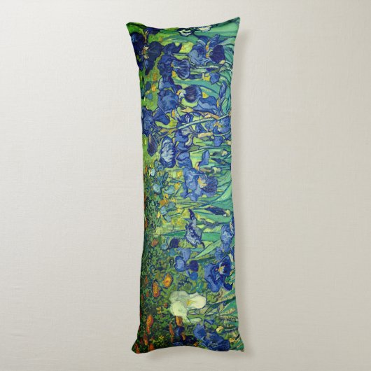 Coussins Longs Van Gogh Art Irises (Dos (Vertical))