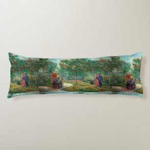 Coussins Longs Van Gogh Garden à Montmartre avec amoureux