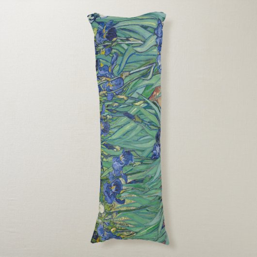 Coussins Longs Van Gogh Vintage Irises (Devant (Vertical))