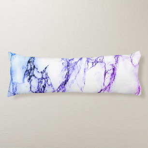 Coussins Longs Variété de Marbres aux Veines Violettes et Bleuâtr