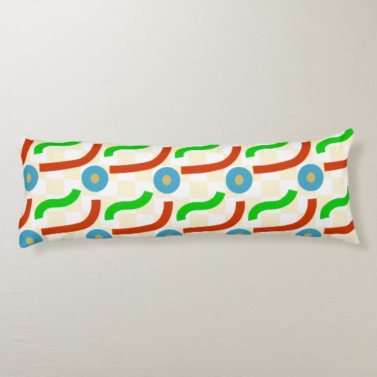 Coussins Longs Vector forme un motif transparent (Dos)