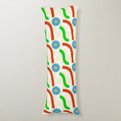 Coussins Longs Vector forme un motif transparent (Devant (Vertical))