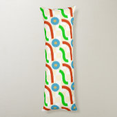 Coussins Longs Vector forme un motif transparent (Dos (Vertical))