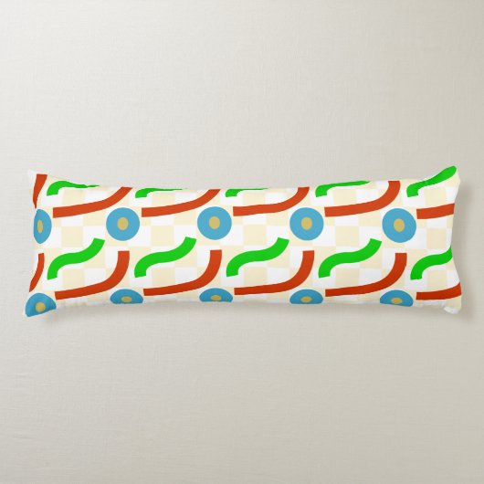 Coussins Longs Vector forme un motif transparent (Devant)