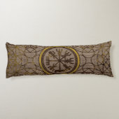Coussins Longs Vegvisir. La boussole magique de Viking de (Dos)