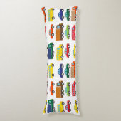 Coussins Longs Véhicules de transport Enfants mignons (Devant (Vertical))