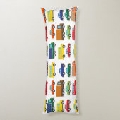 Coussins Longs Véhicules de transport Enfants mignons (Dos (Vertical))