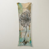 Coussins Longs Vellum Floral I (Devant (Vertical))