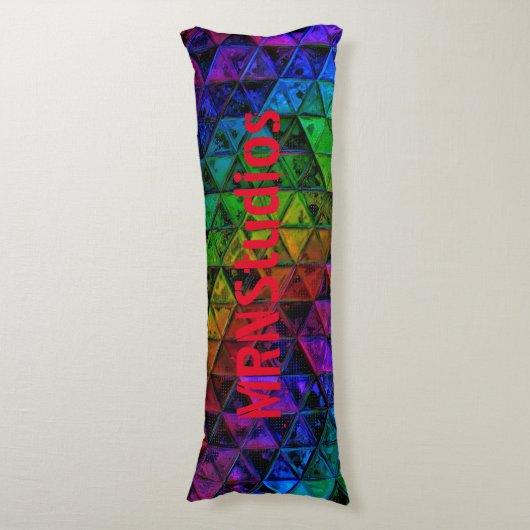 Coussins Longs Verre de fierté (Devant (Vertical))