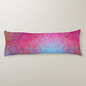 Coussins Longs Verser acrylique Abstrait pour coucher de soleil m (Dos)
