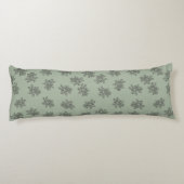 Coussins Longs Vert botanique sauge (Dos)