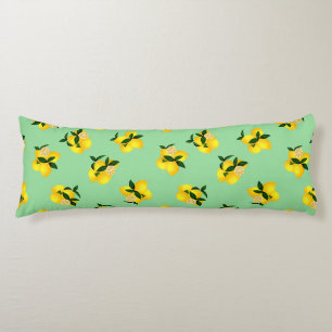 Coussins Longs Vert citron