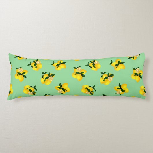 Coussins Longs Vert citron (Devant)