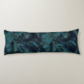 Coussins Longs Vert foncé simple (Dos)